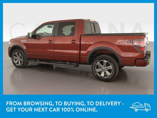 2014 Ford F150 SuperCrew Cab FX4 Pickup 4D 5 1/2 ft pickup Orange for sale in Wausau, WI – photo 5