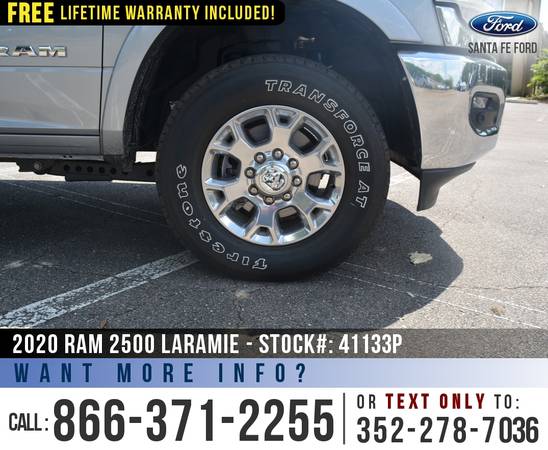 2020 Ram 2500 Laramie Touchscreen, Leather Seats, Camera for sale in Alachua, AL – photo 8