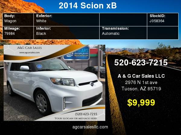 2014 Scion xB Base 4dr Wagon 4A for sale in Tucson, AZ
