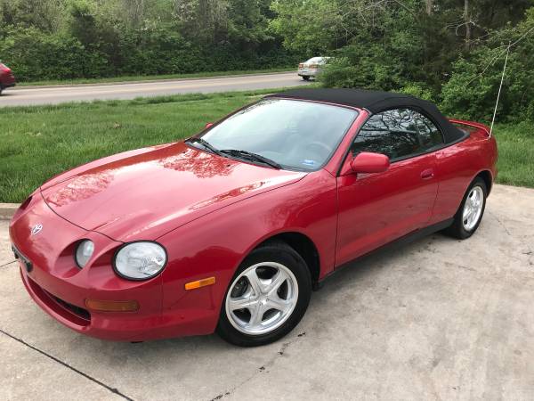 1995 Toyota Celica GT 2D Convertible-Nice find - - by for sale in Columbia, MO – photo 2