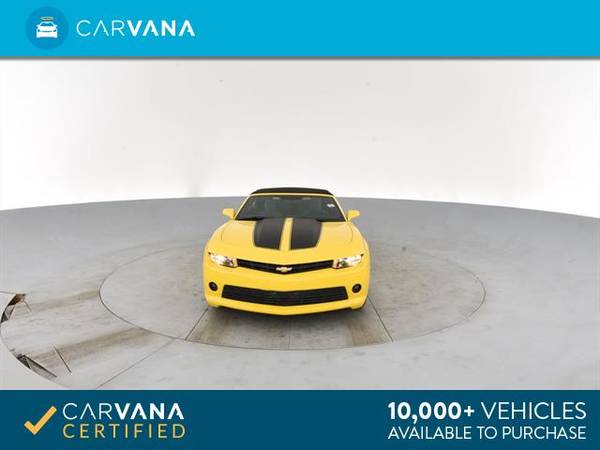 2015 Chevy Chevrolet Camaro LT Convertible 2D Convertible YELLOW - for sale in Atlanta, FL – photo 19
