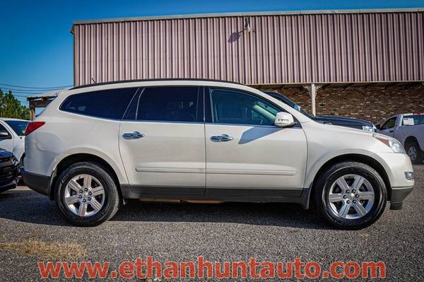 2012 *Chevrolet* *Traverse* *AWD 4dr LT w/1LT* White for sale in Mobile, AL – photo 2