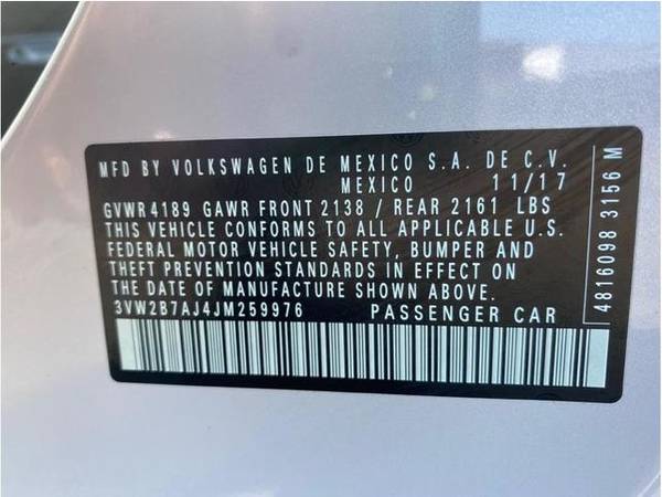 2018 Volkswagen VW Jetta 1.4T S Sedan 4D - cars & trucks - by dealer... for sale in Santa Ana, CA – photo 21