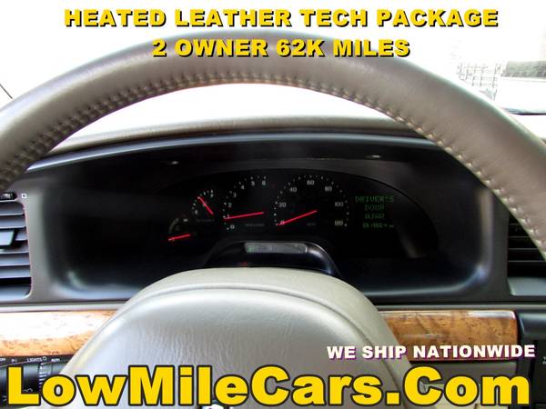 low miles 2001 Lincoln continental sedan 61k - cars & trucks - by... for sale in Willowbrook, IL – photo 19