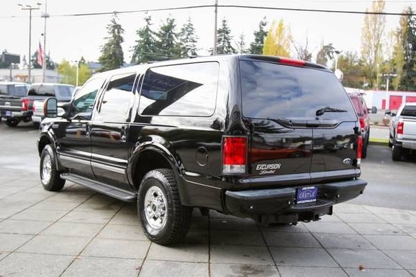 2004 Ford Excursion Diesel 4x4 4WD Limited SUV - cars & trucks - by... for sale in Lynnwood, OR – photo 9