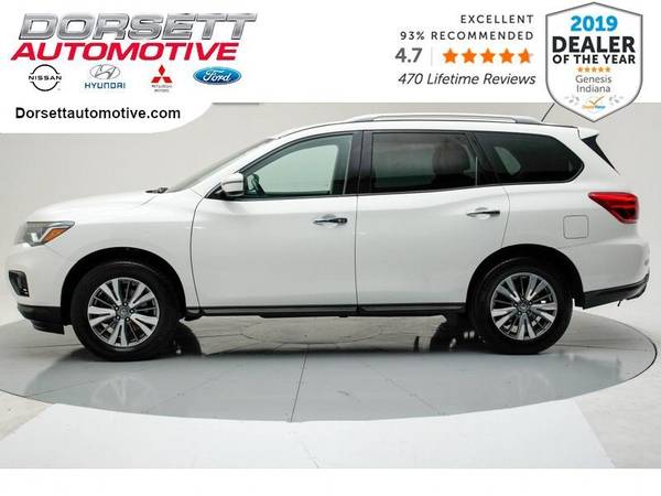 2018 Nissan Pathfinder hatchback Glacier White - cars & trucks - by... for sale in Terre Haute, IN – photo 10