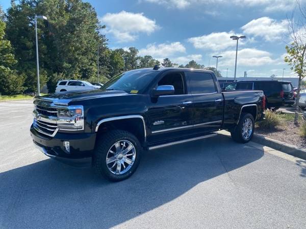 2017 Chevy Chevrolet Silverado 1500 High Country pickup Black - cars... for sale in Goldsboro, NC – photo 4