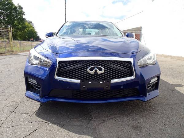 INFINITI Q50 Red Sport 400 Bluetooth Sunroof Read 9525.00 for sale in eastern NC, NC – photo 8