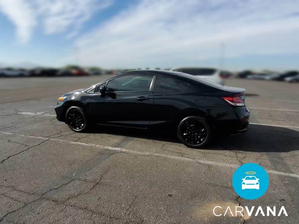 2014 Honda Civic LX Coupe 2D coupe Black - FINANCE ONLINE - cars &... for sale in Yuba City, CA – photo 6