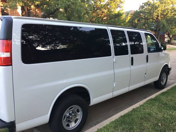 2013 Chevy Express 3500 LT, 6.0L 15 passenger, 36k miles, perfect... for sale in Arlington, TX – photo 6