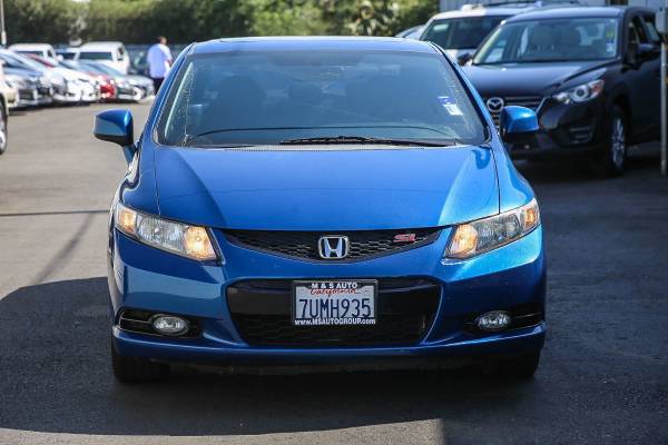 2013 Honda Civic Cpe Si coupe Dyno Blue Pearl - - by for sale in Sacramento , CA – photo 2
