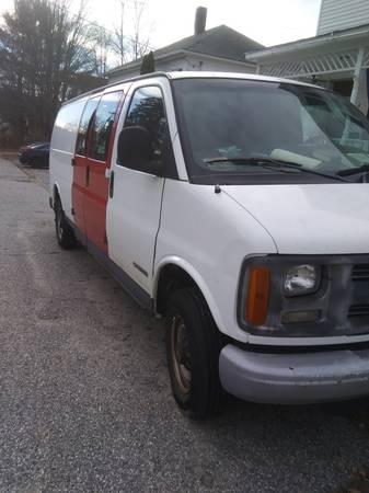 2002 chevy cargo van - cars & trucks - by owner - vehicle automotive... for sale in Lisbon Falls, ME – photo 2