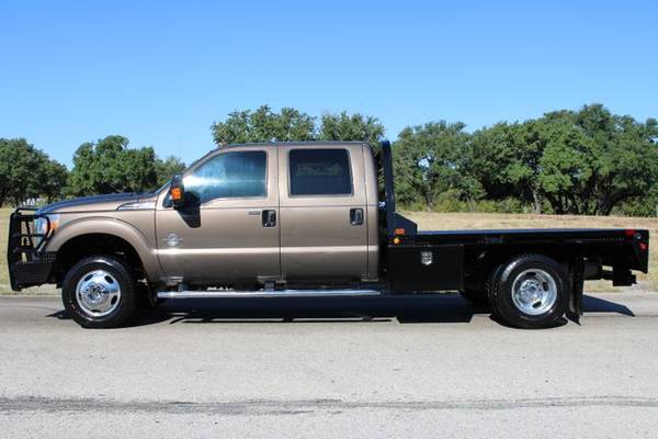 MUST SEE! 2015 FORD F350 DRW POWER STROKE! 4X4! CM FLATBED! LOW MILES! for sale in Temple, ND – photo 5