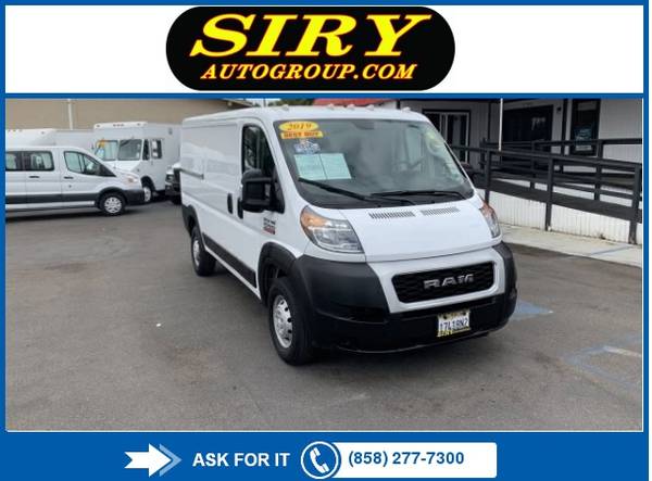 2019 Ram ProMaster Cargo Van **Largest Buy Here Pay Here** for sale in San Diego, CA – photo 2