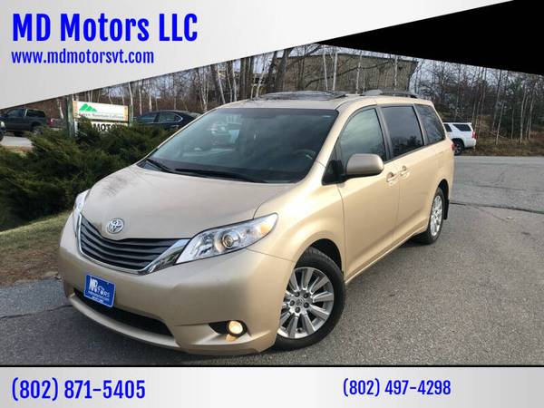 2014 TOYOTA SIENNA AWD XLE - cars & trucks - by dealer - vehicle... for sale in Williston, VT