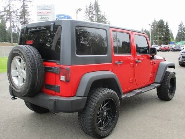 2016 Jeep Wrangler 4x4 4WD Unlimited Sport SUV WARRANTY FOREVER for sale in Shelton, WA – photo 5