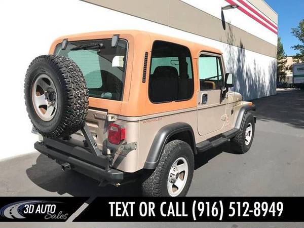 1995 Jeep Wrangler Sahara 2dr 4WD SUV CALL OR TEXT FOR A PRE APPROVED! for sale in Rocklin, CA – photo 6