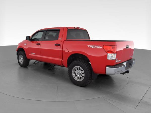 2012 Toyota Tundra CrewMax Pickup 4D 5 1/2 ft pickup Red - FINANCE -... for sale in Bloomington, IL – photo 7