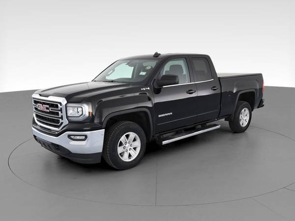 2018 GMC Sierra 1500 Double Cab SLE Pickup 4D 6 1/2 ft pickup Black... for sale in Fort Myers, FL – photo 3