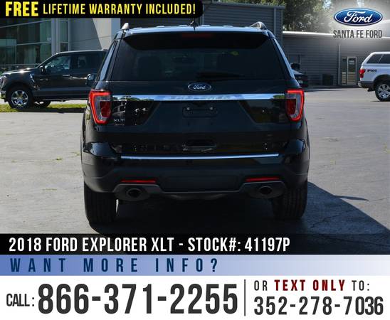 2018 Ford Explorer XLT Leather Seats - Bluetooth for sale in Alachua, FL – photo 6