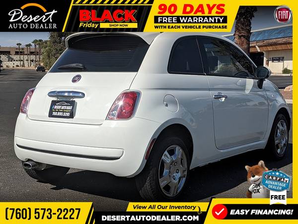 2015 Fiat 500 69,000 MILES 1 OWNER Pop Hatchback with lots of power... for sale in Palm Desert , CA – photo 5