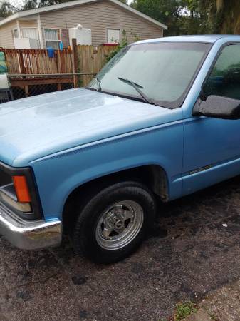 1997 GMC Sierra 4.3 motor 220 thousand miles cold ac for sale in Inverness, FL – photo 9