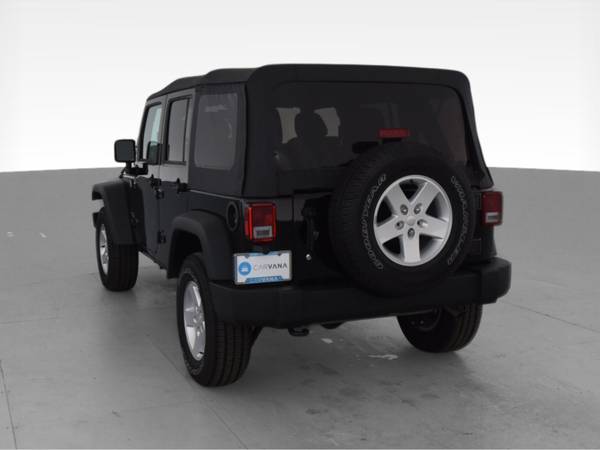2017 Jeep Wrangler Unlimited Sport SUV 4D suv Black - FINANCE ONLINE... for sale in San Francisco, CA – photo 8