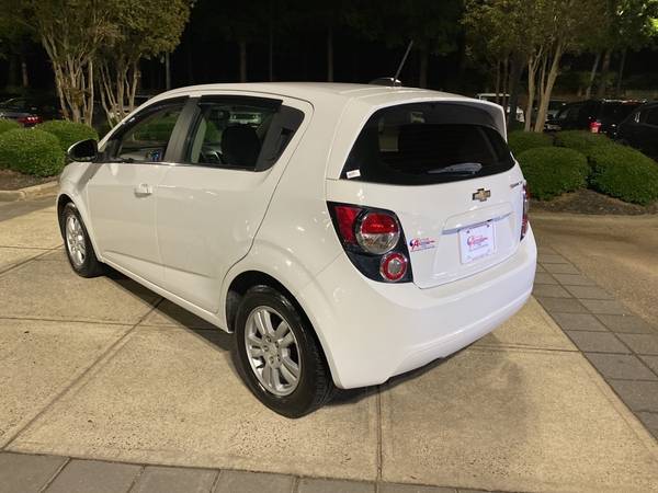 2016 Chevy Chevrolet Sonic LT hatchback Summit White - cars & trucks... for sale in Raleigh, NC – photo 7
