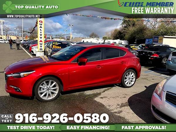 2017 Mazda Mazda3 5-Door Grand Touring Hatchback for only $17,495 -... for sale in Rancho Cordova, CA – photo 4
