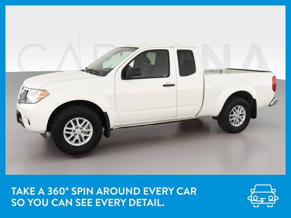 2019 Nissan Frontier King Cab SV Pickup 2D 6 ft pickup White for sale in El Paso, TX – photo 3