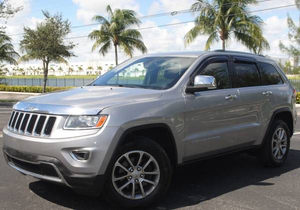 2015 JEEP GRAND CHEROKEE LIMITED, 3.6L V6, AUT TRANS, NO ACCIDENTS -... for sale in west park, FL – photo 6