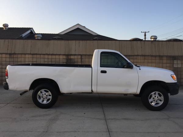 2002 TOYOTA TRUCK TUNDRA V6 WHITE LONGBED 91KMI RUNS EXCE CLEAN TITLE for sale in Westminster, CA – photo 3