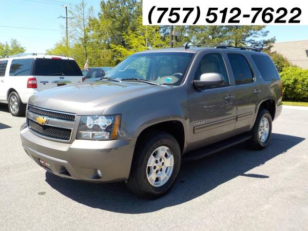 2012 Chevrolet Tahoe LT 4X4, ONE OWNER, LEATHER, 3RD ROW SEAT, DVD for sale in Virginia Beach, VA