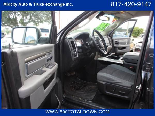 2015 Ram 1500 4WD Crew Cab 140.5" SLT 500totaldown.com .. low monthly for sale in Haltom City, TX – photo 11