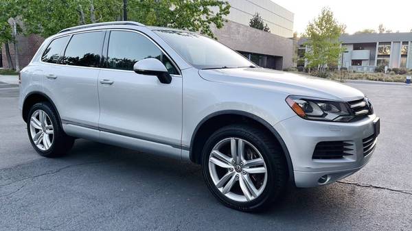 2012 VW Volkswagen Touareg Exec suv Cool Silver Metallic - cars & for sale in Laguna Niguel, CA – photo 3