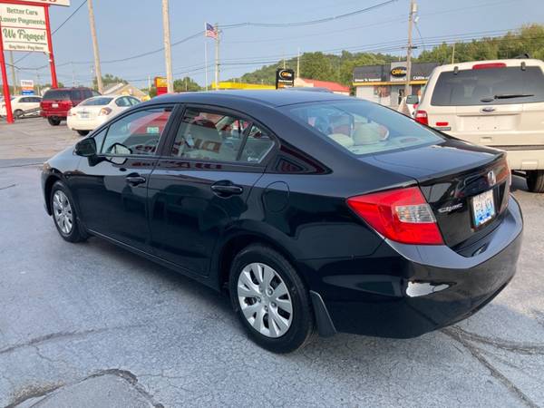 2012 Honda Civic Sdn LX AT - cars & trucks - by dealer - vehicle... for sale in Louisville, KY – photo 4