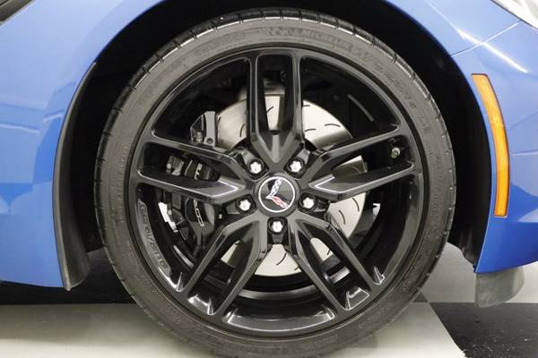 LEATHER! MANUAL! 2014 Chevy CORVETTE STINGRAY Z51 1LT Coupe Blue for sale in Clinton, AR – photo 12