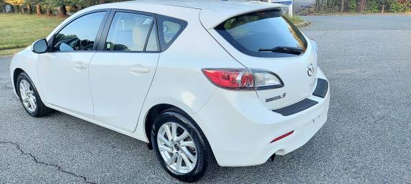 2013 Mazda3 4dr Hatchback Automatic WHITE/1owner NewTires/We for sale in Fredericksburg, District Of Columbia – photo 7