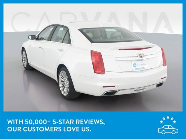 2016 Caddy Cadillac CTS 2 0 Luxury Collection Sedan 4D sedan White for sale in San Diego, CA – photo 6