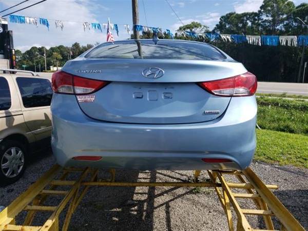2012 HYUNDAI ELANTRA GLS SEDAN**LEATHER**COLD AC**LOW MILES ONLY... for sale in FT.PIERCE, FL – photo 3