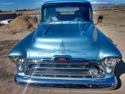 1957 Chevy stepside custom pickup for sale in Peyton, CO – photo 2