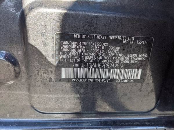 2016 Subaru Impreza Wagon 2 0i Sport Limited AWD All SKU: G8242658 for sale in Pinellas Park, FL – photo 16