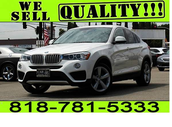 2016 BMW X4 xDRIVE28i **$0 - $500 DOWN* BAD CREDIT NO LICENSE* for sale in North Hollywood, CA