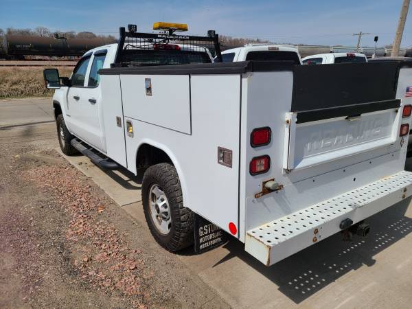 2016 GMC SIERRA 2500hd Service box dbl cab 4x4 - - by for sale in Sioux City, IA – photo 4