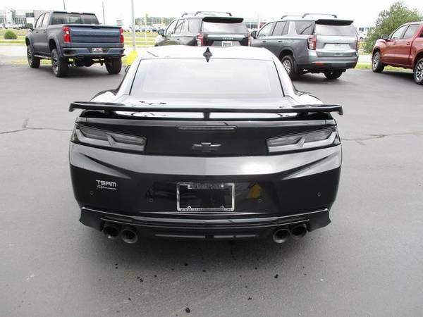 2018 Chevy Chevrolet Camaro ZL1 coupe Black - - by for sale in Goldsboro, NC – photo 6