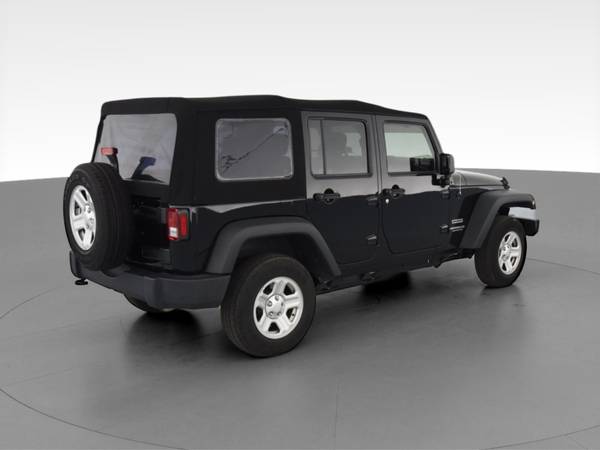 2017 Jeep Wrangler Unlimited Sport SUV 4D suv Black - FINANCE ONLINE... for sale in Worcester, MA – photo 11