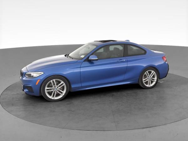 2015 BMW 2 Series 228i xDrive Coupe 2D coupe Blue - FINANCE ONLINE -... for sale in Washington, District Of Columbia – photo 4