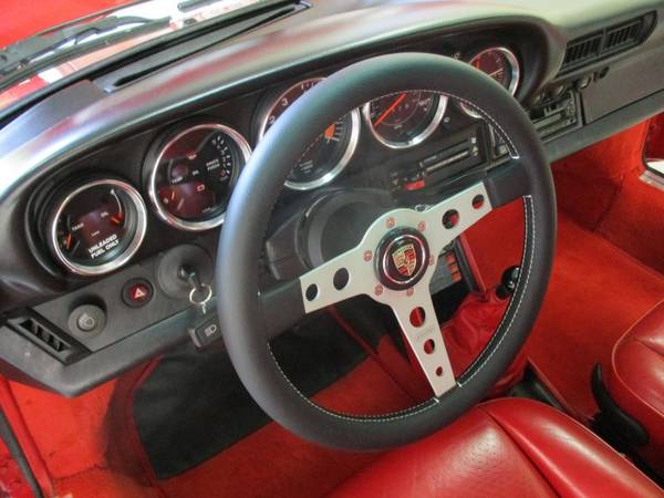 1985 Porsche Red/Red No Sunroof US Carrera Coupe for sale in Sacramento, IL – photo 7