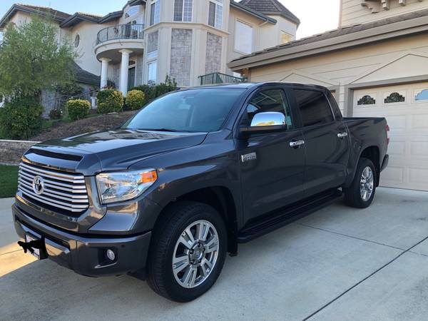 Toyota Tundra Platinum (Low Miles) - cars & trucks - by owner -... for sale in Pleasanton, CA – photo 3