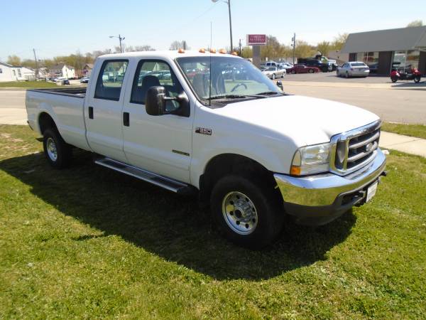2003 FORD F-350 XLT 7 3L DIESEL 4X4 CREW CAB RUST FREE - cars & for sale in Rushville, OH – photo 4